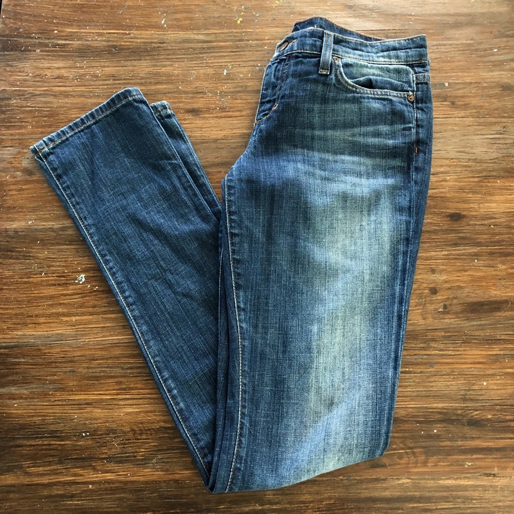 Joes Jeans Cigarette fit sz: 27 these jeans are wore to perfection